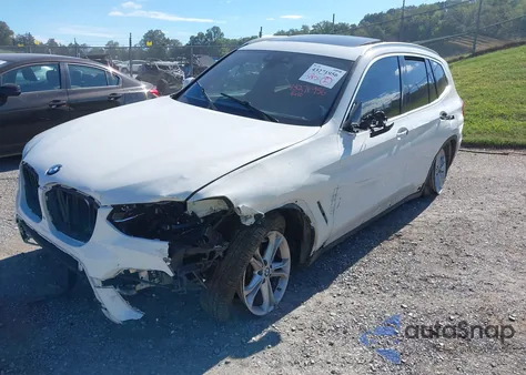 2019 BMW X3 Sdrive30I z USA, uszkodzony, nr VIN 5UXTR7C58KLE94744